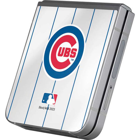 MLB Chicago Cubs Home Jersey Galaxy Z Flip6 Skin
